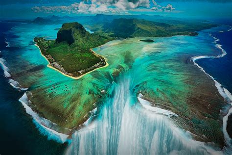 Can You Swim in the Underwater Waterfall? Exploring the Depths of Imagination and Reality