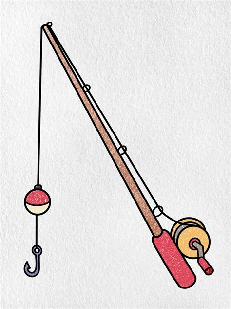 How to Draw a Fishing Pole and Why It Might Remind You of a Cosmic Dance